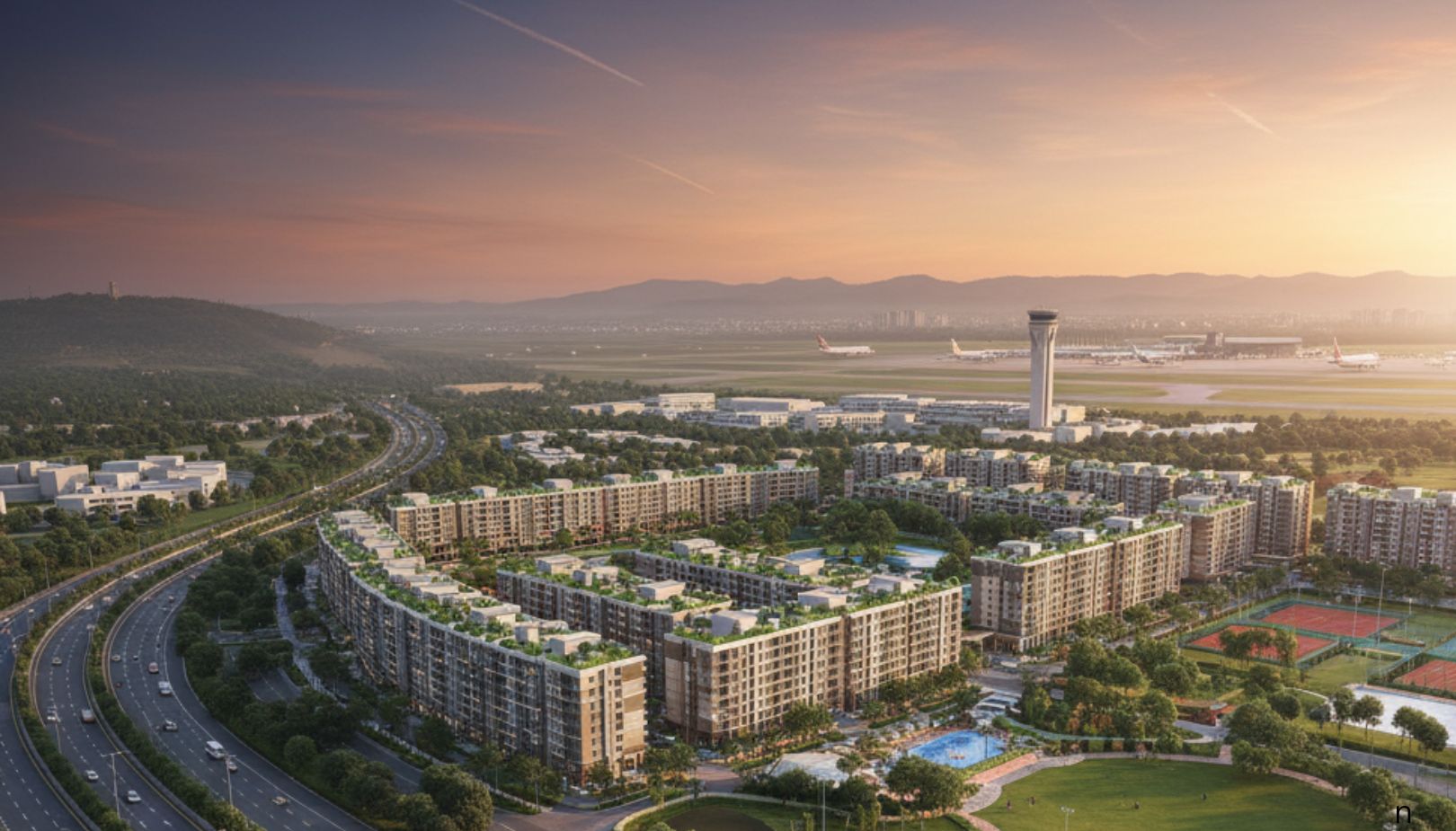 Bhartiya Garden Estate Location Review
